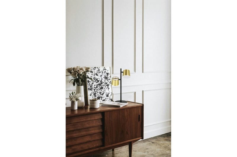 Bordslampa Eglo Altamira Svart/Mässing - Belysning - Inomhusbelysning & lampor - Fönsterlampor & fönsterbelysning - Fönsterlampa på fot