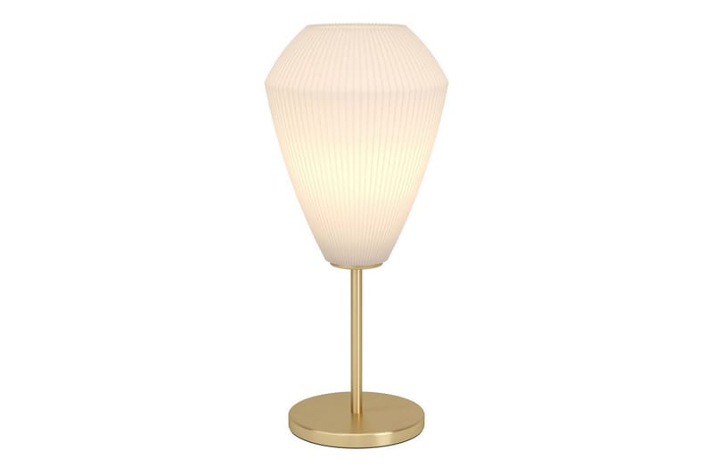 Bordslampa Eglo Caprarola - Mässing/Beige - Belysning - Inomhusbelysning & lampor - Fönsterlampor & fönsterbelysning - Fönsterlampa på fot