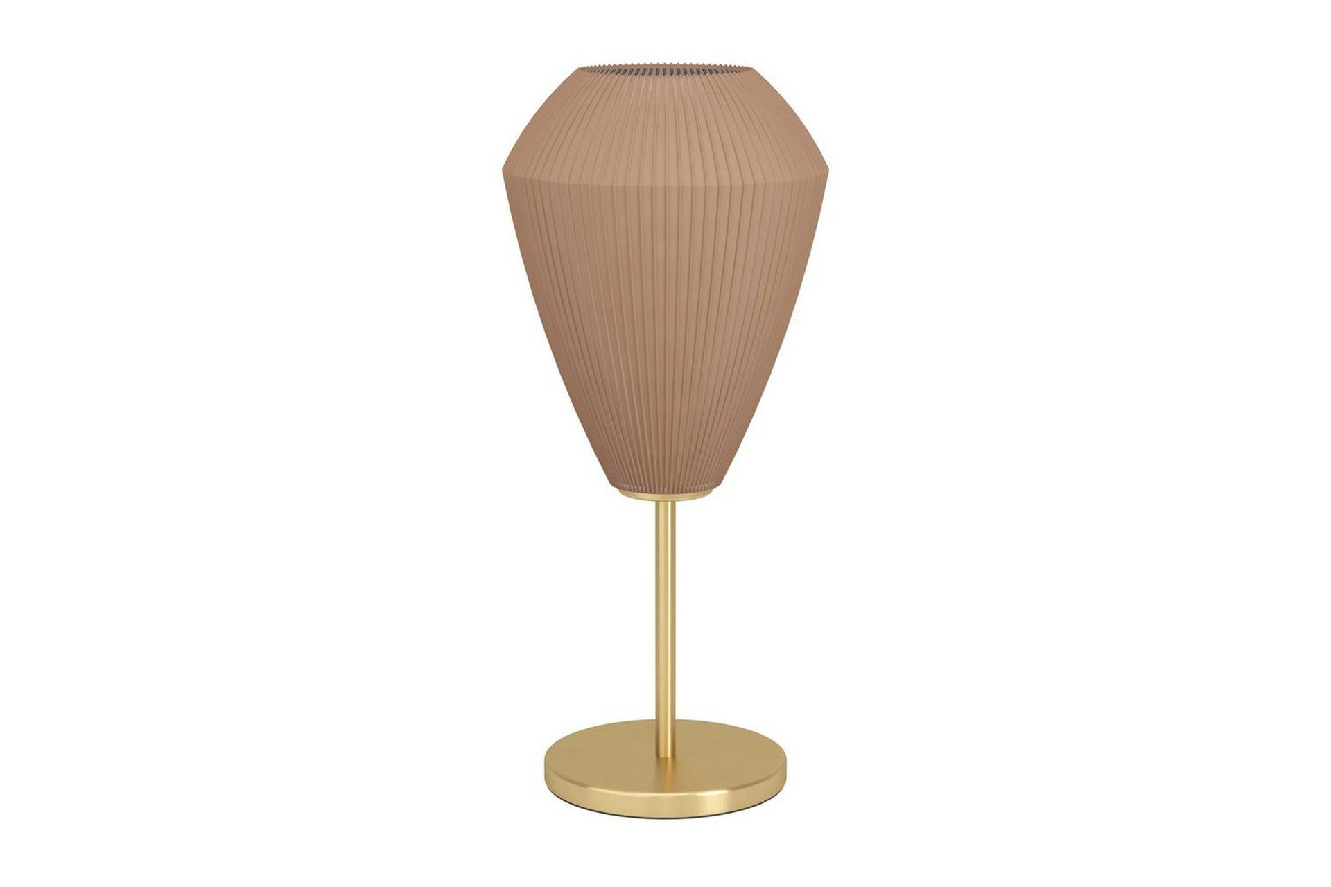 Bordslampa Eglo Caprarola - Mässing/Beige