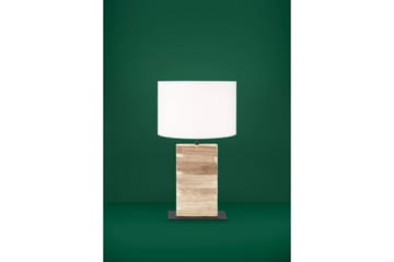 Bordslampa Eglo Contessore Rak Vit/trä - Belysning - Inomhusbelysning & lampor - Fönsterlampor & fönsterbelysning - Fönsterlampa på fot