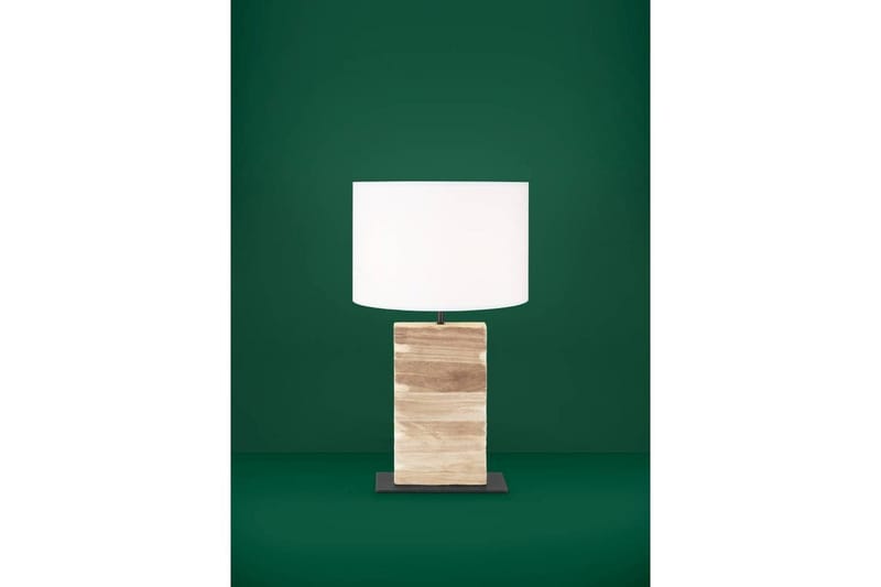 Bordslampa Eglo Contessore Rak Vit/trä - Belysning - Inomhusbelysning & lampor - Fönsterlampor & fönsterbelysning - Fönsterlampa på fot