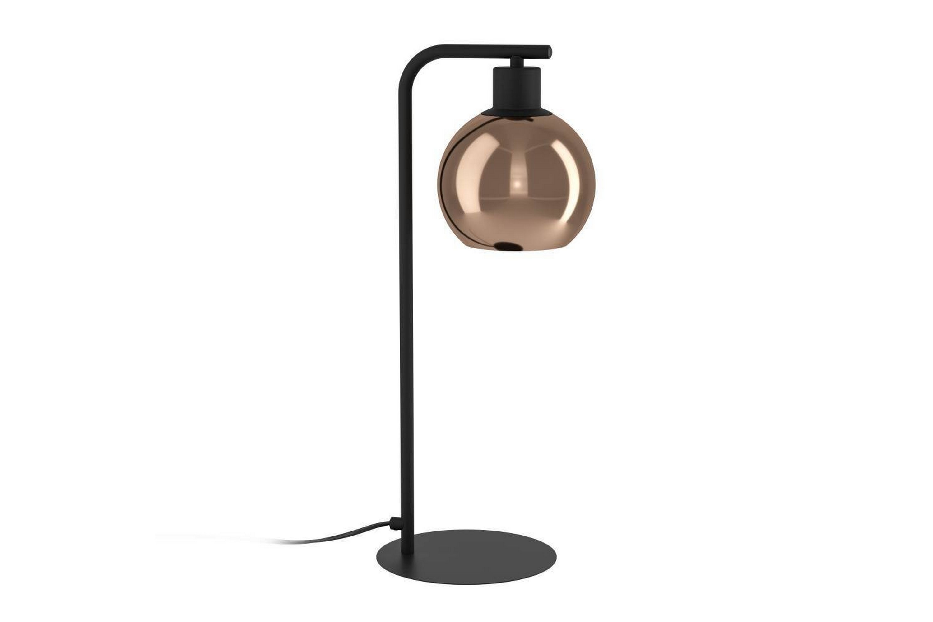 bordslampa eglo cordoba svart/koppar -