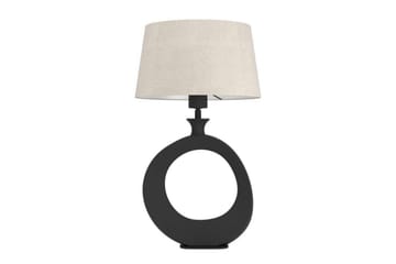 Bordslampa Eglo Diezma Svart/Natur 52 cm - 52 cm - Belysning - Inomhusbelysning & lampor - Fönsterlampor & fönsterbelysning - Fönsterlampa på fot