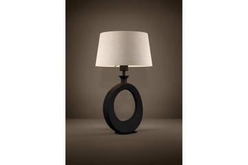 Bordslampa Eglo Diezma Svart/Natur 52 cm - 52 cm - Belysning - Inomhusbelysning & lampor - Fönsterlampor & fönsterbelysning - Fönsterlampa på fot