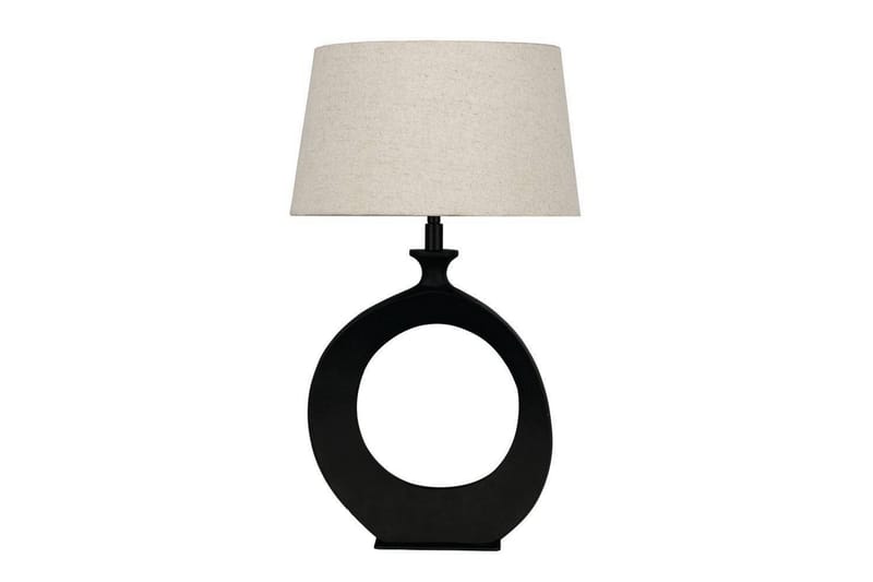 Bordslampa Eglo Diezma Svart/Natur 52 cm - 52 cm - Belysning - Inomhusbelysning & lampor - Fönsterlampor & fönsterbelysning - Fönsterlampa på fot
