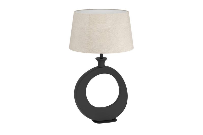 Bordslampa Eglo Diezma Svart/Natur 52 cm - 52 cm - Belysning - Inomhusbelysning & lampor - Fönsterlampor & fönsterbelysning - Fönsterlampa på fot
