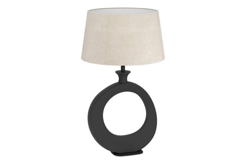 Bordslampa Eglo Diezma Svart/Natur 52 cm - 52 cm - Belysning - Inomhusbelysning & lampor - Fönsterlampor & fönsterbelysning - Fönsterlampa på fot