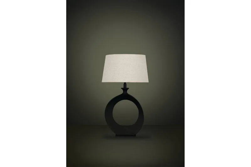 Bordslampa Eglo Diezma Svart/Natur 52 cm - 52 cm - Belysning - Inomhusbelysning & lampor - Fönsterlampor & fönsterbelysning - Fönsterlampa på fot