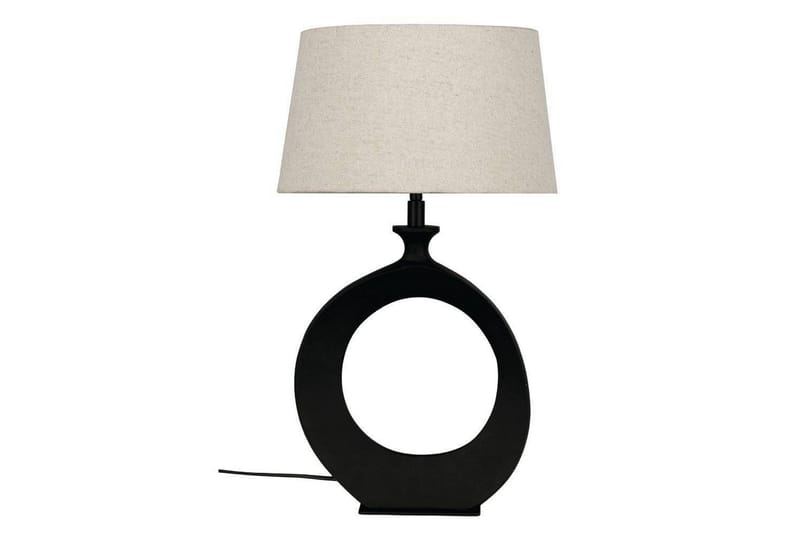 Bordslampa Eglo Diezma Svart/Natur 52 cm - 52 cm - Belysning - Inomhusbelysning & lampor - Fönsterlampor & fönsterbelysning - Fönsterlampa på fot