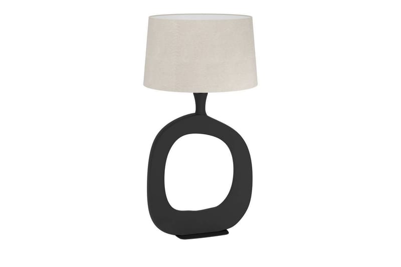 Bordslampa Eglo Diezma Svart/Natur 88 cm - 88 cm - Belysning - Inomhusbelysning & lampor - Fönsterlampor & fönsterbelysning - Fönsterlampa på fot