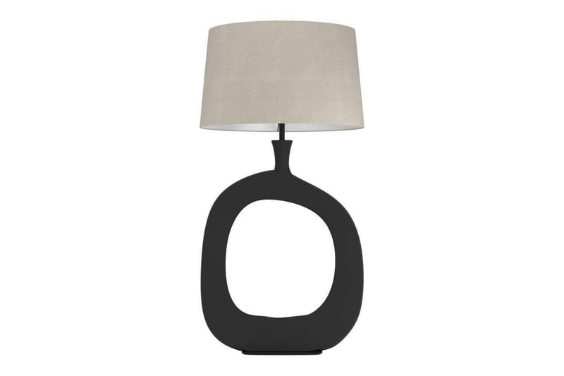 Bordslampa Eglo Diezma Svart/Natur 88 cm - 88 cm - Belysning - Inomhusbelysning & lampor - Fönsterlampor & fönsterbelysning - Fönsterlampa på fot