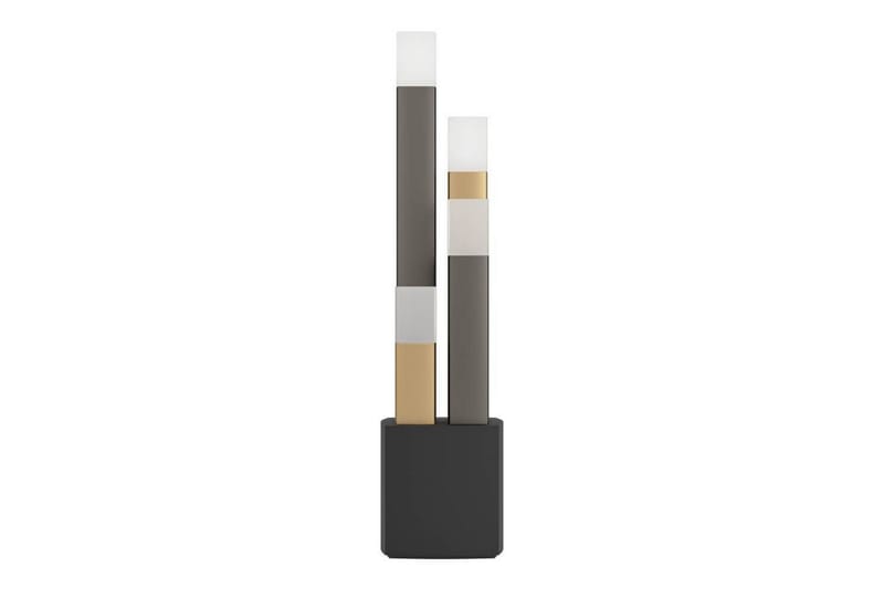 Bordslampa Eglo Estanterios Grå/Brun med 4 Lampor - Belysning - Inomhusbelysning & lampor - Fönsterlampor & fönsterbelysning - Fönsterlampa på fot