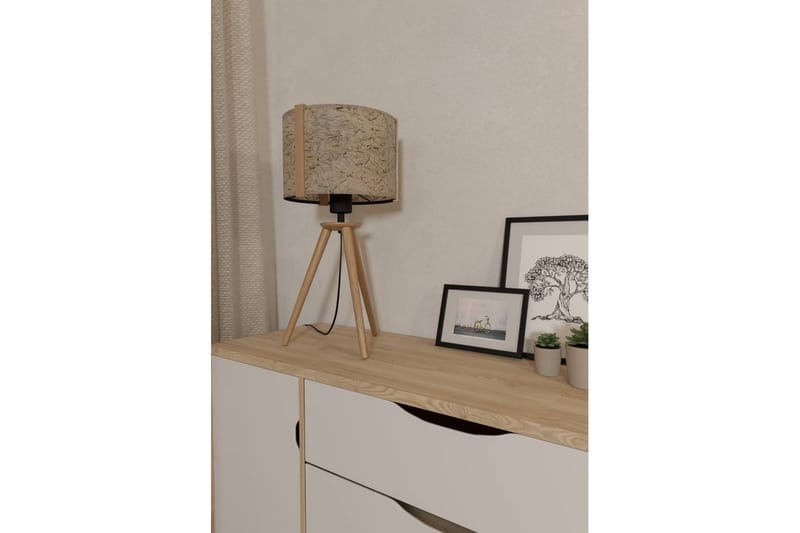 Bordslampa Eglo Hontongas Brun - Belysning - Inomhusbelysning & lampor - Fönsterlampor & fönsterbelysning - Fönsterlampa på fot