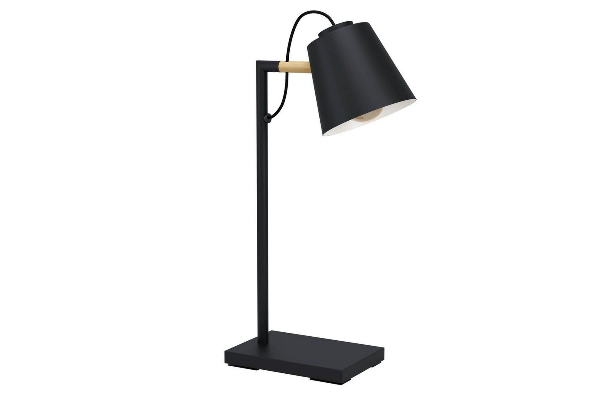 bordslampa eglo lacey - svart