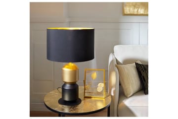 Bordslampa Eglo Laurignano Svart/Guld - Belysning - Inomhusbelysning & lampor - Fönsterlampor & fönsterbelysning - Fönsterlampa på fot