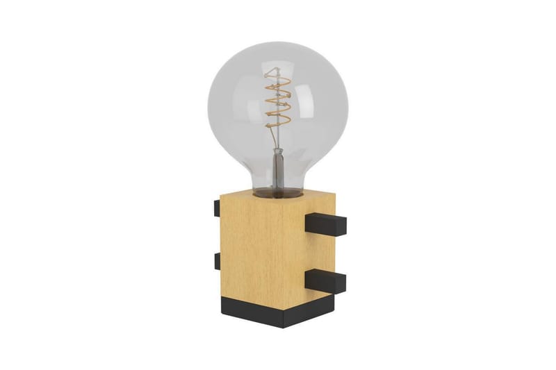 Bordslampa Eglo Levantara Svart/Trä - Belysning - Inomhusbelysning & lampor - Fönsterlampor & fönsterbelysning - Fönsterlampa på fot