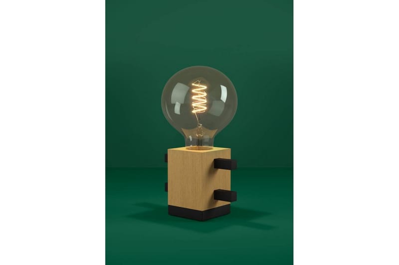 Bordslampa Eglo Levantara Svart/Trä - Belysning - Inomhusbelysning & lampor - Fönsterlampor & fönsterbelysning - Fönsterlampa på fot