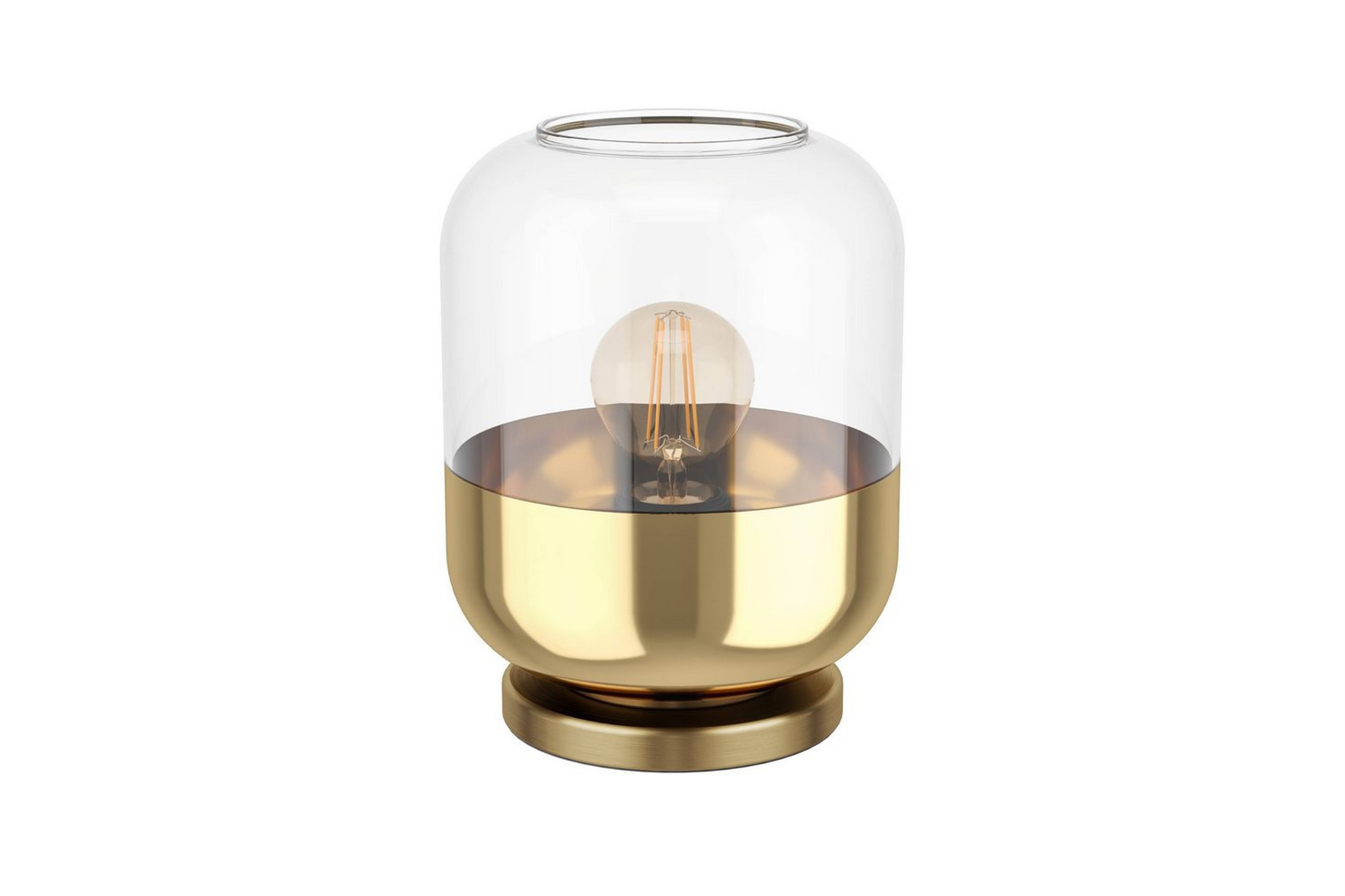 bordslampa eglo maryvilla - brons/guld