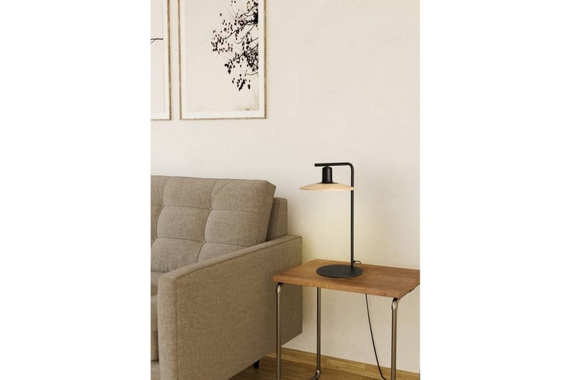 Bordslampa Eglo Mayazes Svart/Trä - Belysning - Inomhusbelysning & lampor - Fönsterlampor & fönsterbelysning - Fönsterlampa på fot