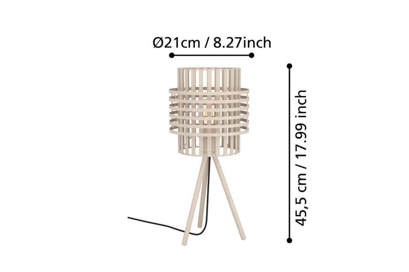 Bordslampa Eglo Oltamar Sand - Belysning - Inomhusbelysning & lampor - Fönsterlampor & fönsterbelysning - Fönsterlampa på fot