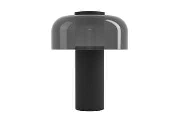 Bordslampa Eglo Ponente med Touch Svart/Svart-Transparent