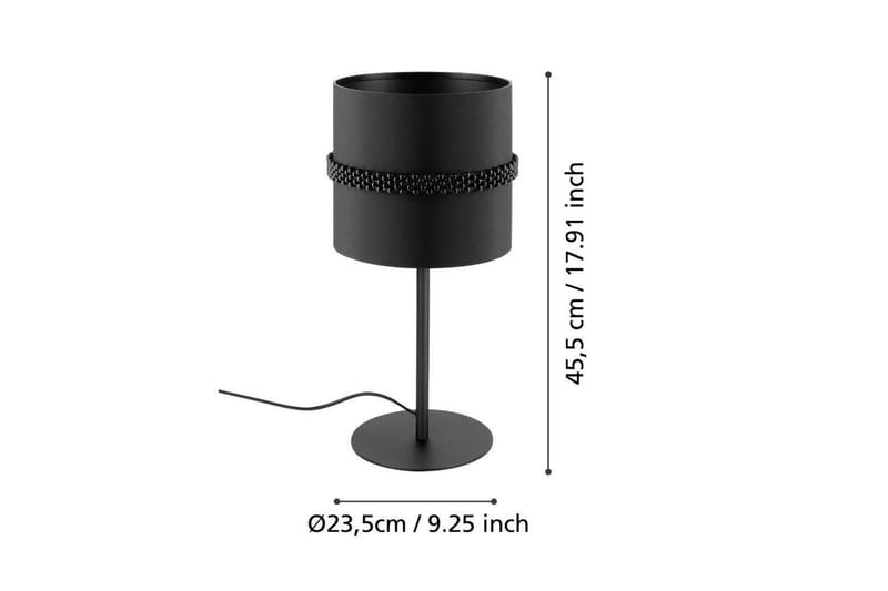 Bordslampa Eglo Paraguaio Svart - Belysning - Inomhusbelysning & lampor - Fönsterlampor & fönsterbelysning - Fönsterlampa på fot