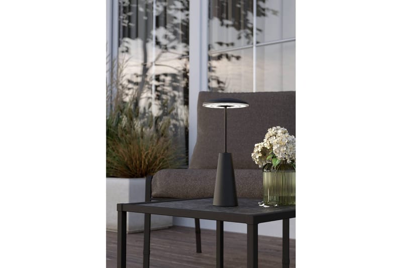 Bordslampa Eglo Piccola med Touch Svart - Svart/Vit - Belysning - Inomhusbelysning & lampor - Fönsterlampor & fönsterbelysning - Fönsterlampa på fot