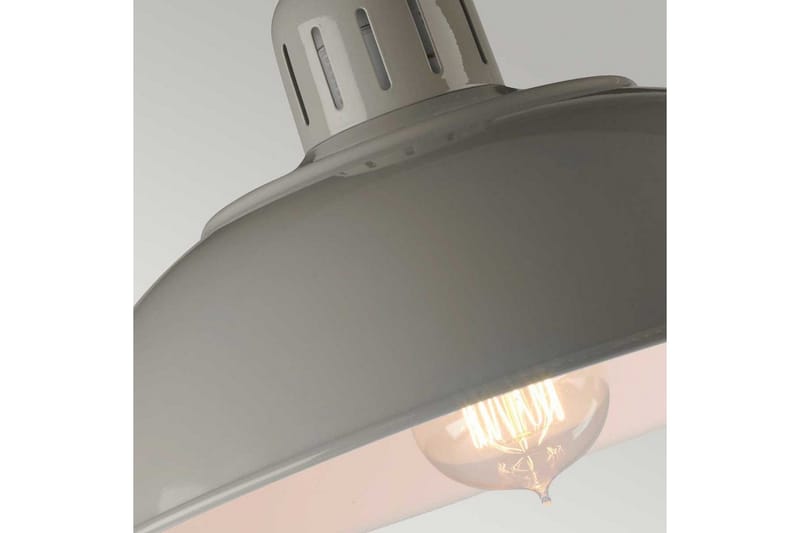 Bordslampa Elstead Lighting Franklin Presenning Grå - Presenning Grå - Belysning - Inomhusbelysning & lampor - Fönsterlampor & fönsterbelysning - Fönsterlampa på fot