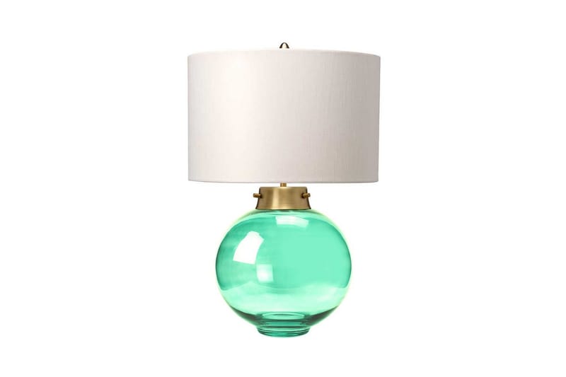 Bordslampa Elstead Lighting Kara Åldrad mässing - Mörkgrönt glas - Åldrad mässing - Mörkgrönt glas - Belysning - Inomhusbelysning & lampor - Fönsterlampor & fönsterbelysning - Fönsterlampa på fot