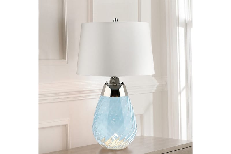 Bordslampa Elstead Lighting Lena Blå - Blå - Belysning - Inomhusbelysning & lampor - Fönsterlampor & fönsterbelysning - Fönsterlampa på fot