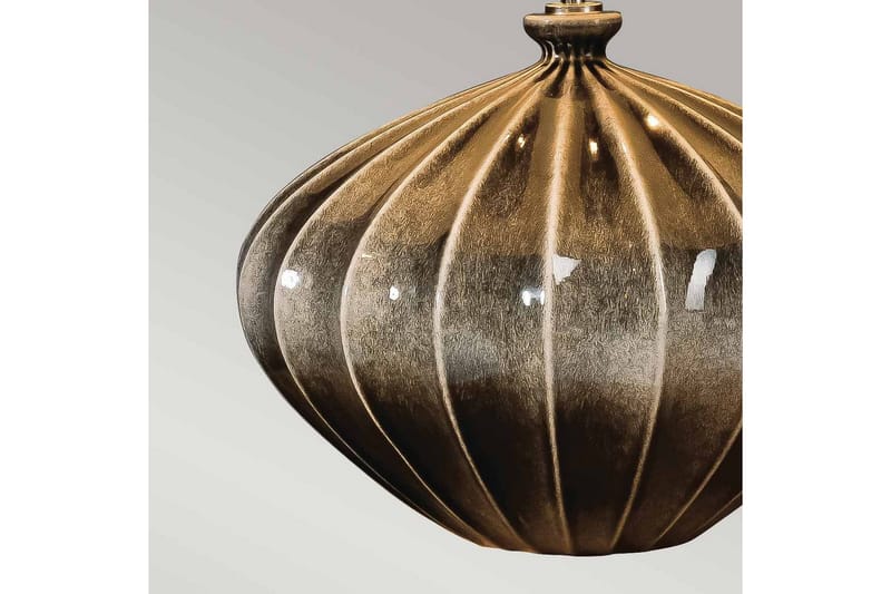 Bordslampa Elstead Lighting Ribbad Pumpa - Belysning - Inomhusbelysning & lampor - Fönsterlampor & fönsterbelysning - Fönsterlampa på fot