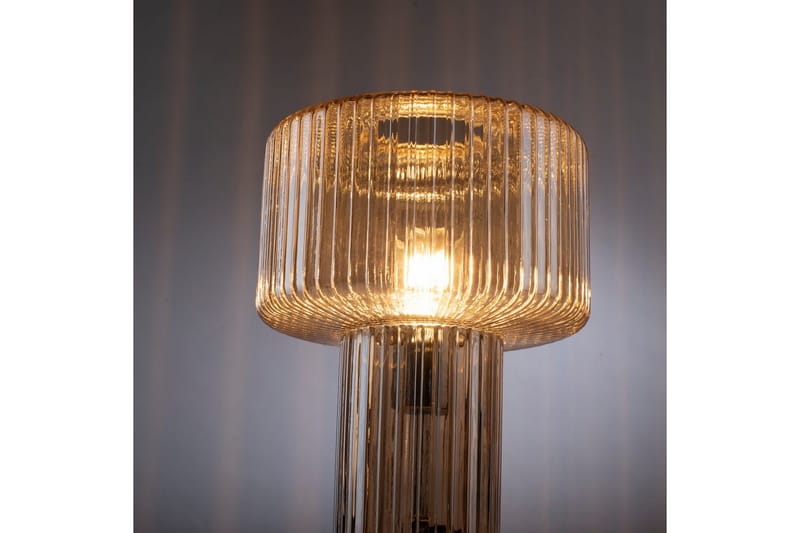 Bordslampa Fungus - Bärnsten - Belysning - Inomhusbelysning & lampor - Fönsterlampor & fönsterbelysning - Fönsterlampa på fot