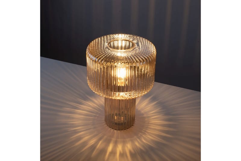 Bordslampa Fungus - Bärnsten - Belysning - Inomhusbelysning & lampor - Fönsterlampor & fönsterbelysning - Fönsterlampa på fot