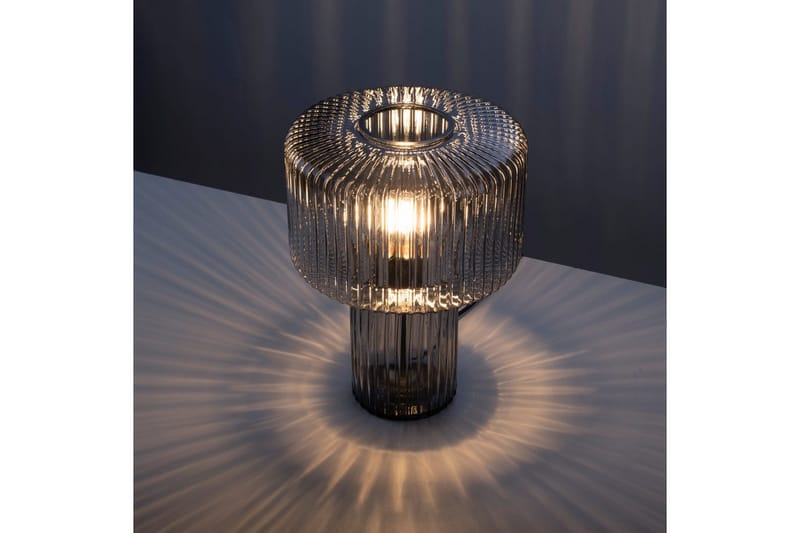 Bordslampa Fungus - Rökfärgad - Belysning - Inomhusbelysning & lampor - Fönsterlampor & fönsterbelysning - Fönsterlampa på fot