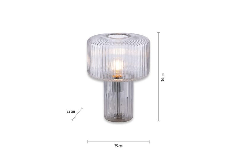 Bordslampa Fungus - Transparent - Belysning - Inomhusbelysning & lampor - Fönsterlampor & fönsterbelysning - Fönsterlampa på fot