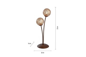 Bordslampa Greta - 16x52x20 cm - Belysning - Inomhusbelysning & lampor - Fönsterlampor & fönsterbelysning - Fönsterlampa på fot