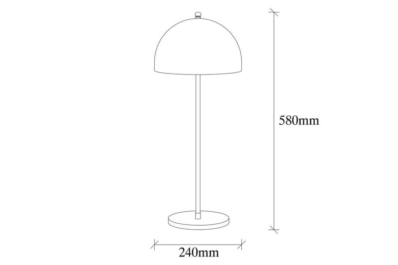 Bordslampa Kumara Svart - Svart - Belysning - Inomhusbelysning & lampor - Fönsterlampor & fönsterbelysning - Fönsterlampa på fot