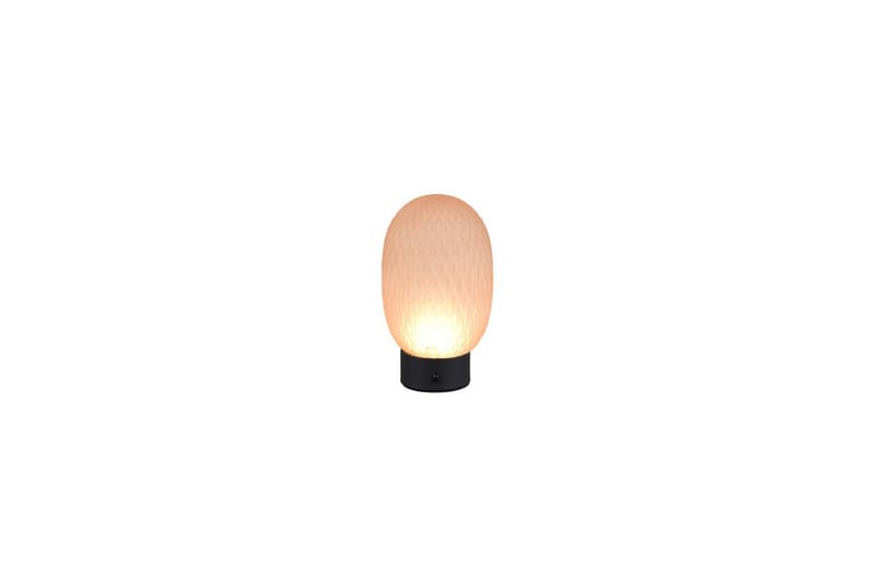 Bordslampa Laddningsbar TRIO Facette Mattsvart/bärnsten - Mattsvart/bärnsten - Belysning - Inomhusbelysning & lampor - Fönsterlampor & fönsterbelysning - Fönsterlampa på fot