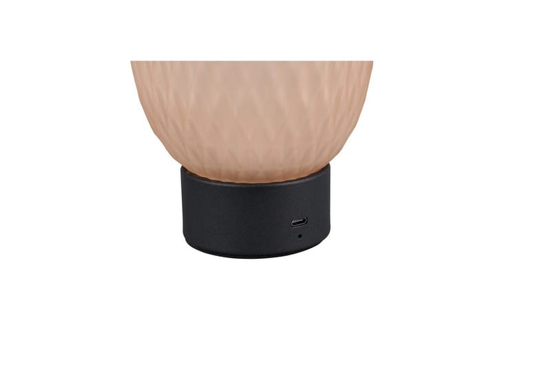 Bordslampa Laddningsbar TRIO Facette Mattsvart/bärnsten - Mattsvart/bärnsten - Belysning - Inomhusbelysning & lampor - Fönsterlampor & fönsterbelysning - Fönsterlampa på fot