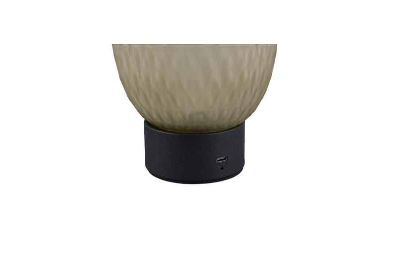 Bordslampa Laddningsbar TRIO Facette Mattsvart/grön - Mattsvart/grön - Belysning - Inomhusbelysning & lampor - Fönsterlampor & fönsterbelysning - Fönsterlampa på fot