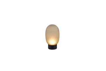 Bordslampa Laddningsbar TRIO Facette Mattsvart/grön