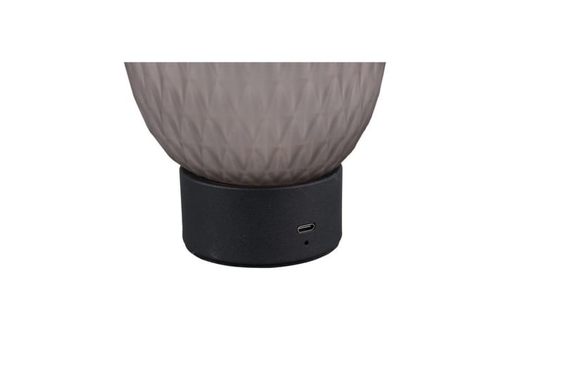 Bordslampa Laddningsbar TRIO Facette Mattsvart/rök - Mattsvart/rök - Belysning - Inomhusbelysning & lampor - Fönsterlampor & fönsterbelysning - Fönsterlampa på fot