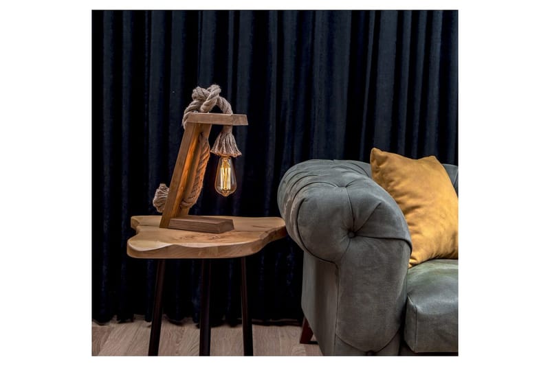 Bordslampa Lumina Brun / Rany - Brun/Guld - Belysning - Inomhusbelysning & lampor - Fönsterlampor & fönsterbelysning - Fönsterlampa på fot