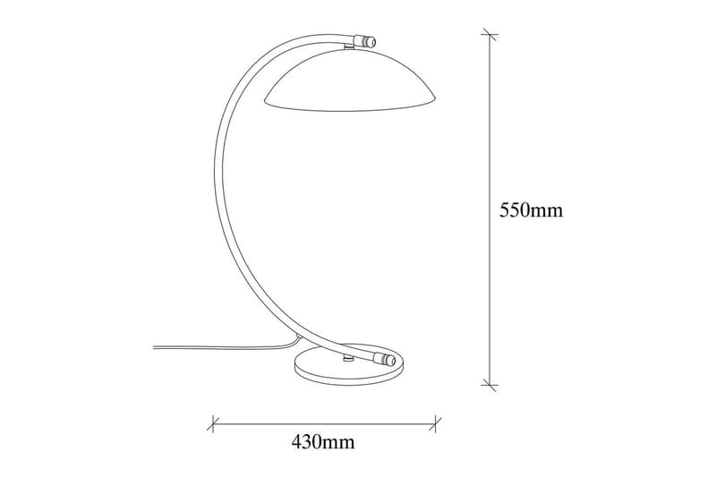 Bordslampa Mast Svart / Rany - Guld/Svart - Belysning - Inomhusbelysning & lampor - Fönsterlampor & fönsterbelysning - Fönsterlampa på fot