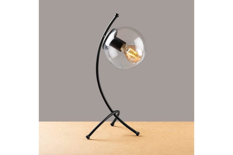 Bordslampa Melra Svart - Svart - Belysning - Inomhusbelysning & lampor - Fönsterlampor & fönsterbelysning - Fönsterlampa på fot