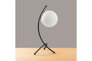 Bordslampa Melra Svart / Vit - Svart / Vit - Belysning - Inomhusbelysning & lampor - Fönsterlampor & fönsterbelysning - Fönsterlampa på fot