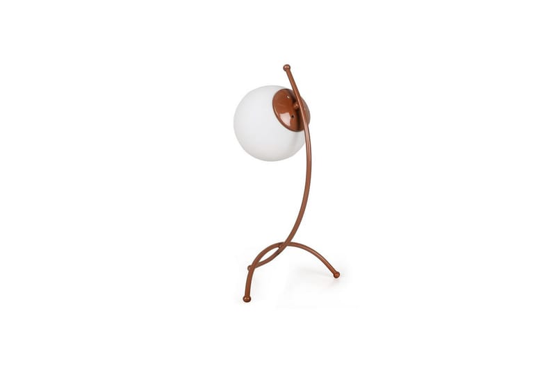 Bordslampa Melra Vit / Koppar - Vit / Koppar - Belysning - Inomhusbelysning & lampor - Fönsterlampor & fönsterbelysning - Fönsterlampa på fot