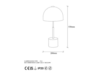 Bordslampa Opviq Mixed Luxora Svart / Antik Black - Belysning - Inomhusbelysning & lampor - Fönsterlampor & fönsterbelysning - Fönsterlampa på fot