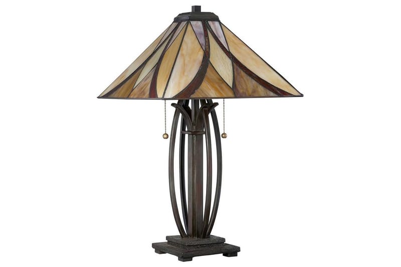 Bordslampa Quoizel Asheville - Belysning - Inomhusbelysning & lampor - Fönsterlampor & fönsterbelysning - Fönsterlampa på fot