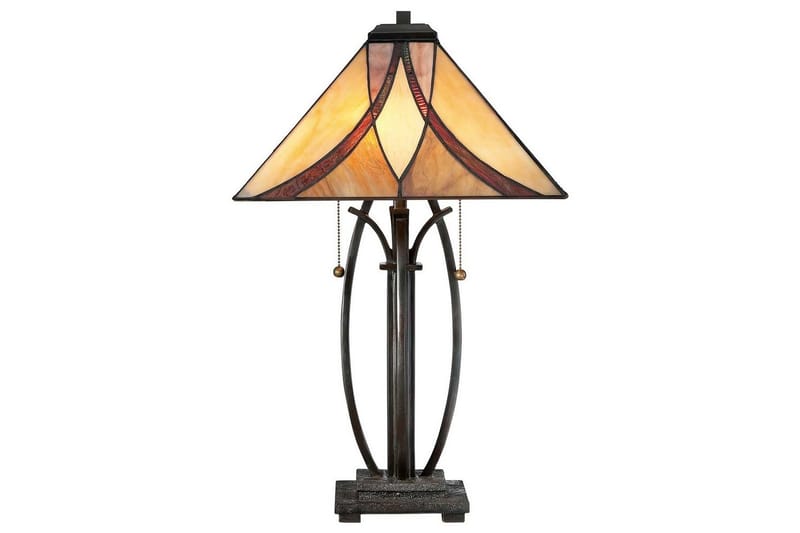 Bordslampa Quoizel Asheville - Belysning - Inomhusbelysning & lampor - Fönsterlampor & fönsterbelysning - Fönsterlampa på fot